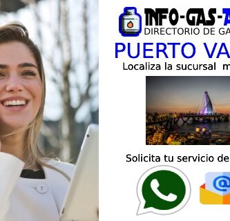 mujer llamando servicio de gas en puerto vallarta